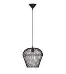 Single pendant lamps - Luces Exclusivas GUAYMAS Pendant Modern Black 1xE27 max 12W LE42929. - product 1