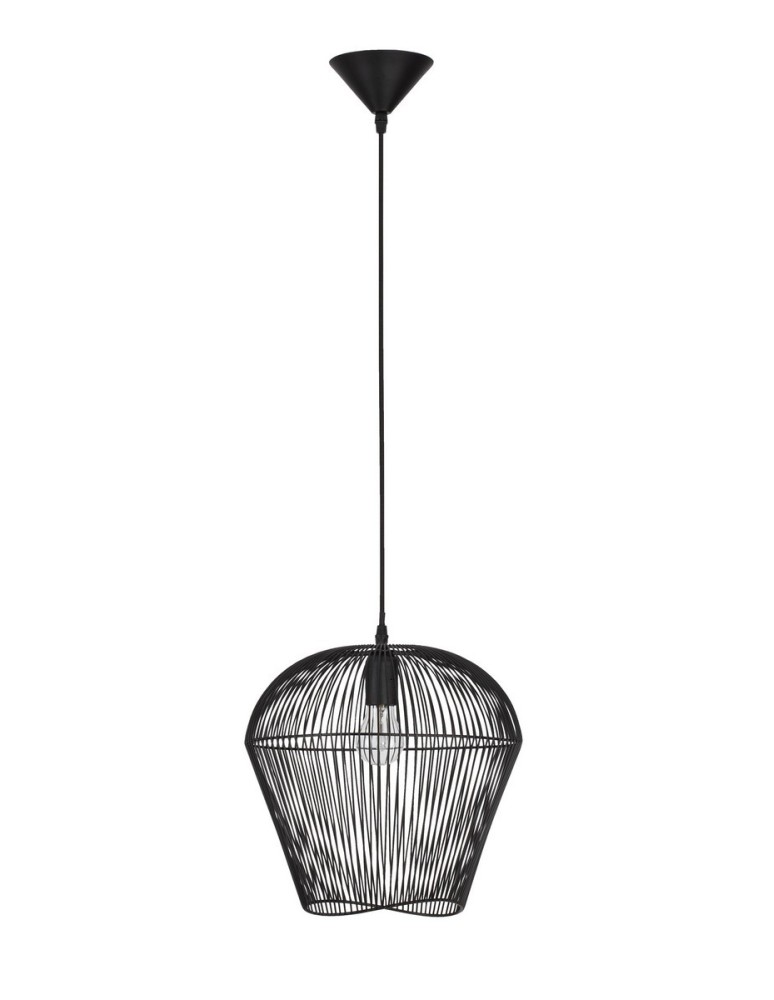 Single pendant lamps - Luces Exclusivas GUAYMAS Pendant Modern Black 1xE27 max 12W LE42929. - product kolory-swiatla.pl 1
