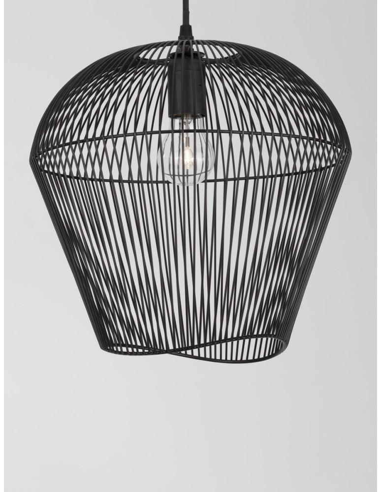 Single pendant lamps - Luces Exclusivas GUAYMAS Pendant Modern Black 1xE27 max 12W LE42929. - product kolory-swiatla.pl 2