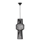 Single pendant lamps - Luces Exclusivas GUAYMAS Pendant Modern Black 1xE27 max 12W LE42930 - product 1