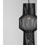 Single pendant lamps - Luces Exclusivas GUAYMAS Pendant Modern Black 1xE27 max 12W LE42930 - product 2