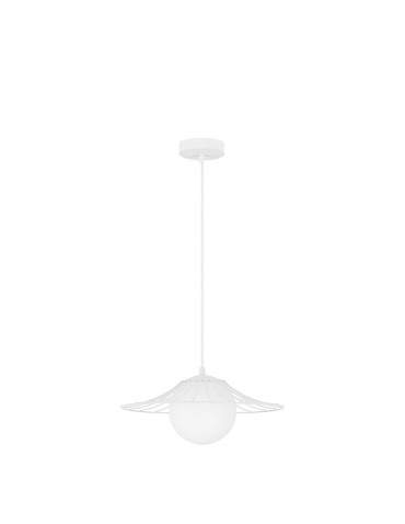 Luces Exclusivas NAVOJOA Pendant Modern White 1xE27 max 12W LE42932