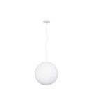 Single pendant lamps - Luces Exclusivas LLORET Pendant Modern White 1xE27 max 12W LE42934 - product 1