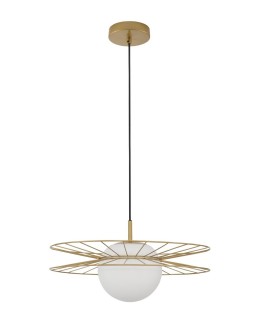 Luces Exclusivas MORELOS Wisząca Nowoczesna złoty i odcienie złota 1xE27 max 12W LE42940