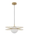 Luces Exclusivas MORELOS Pendant Modern gold and gold shades 1xE27 max 12W LE42940