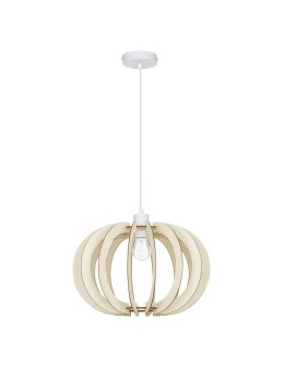 Luces Exclusivas NOGALES Wisząca Nowoczesna biały 1xE27 max 12W LE42941