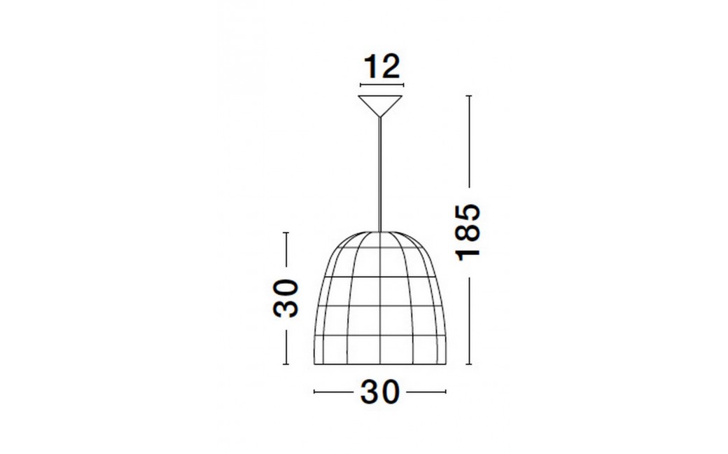 Luces Exclusivas REYNOSA Wisząca Nowoczesna inny 1xE27 max 12W LE42948