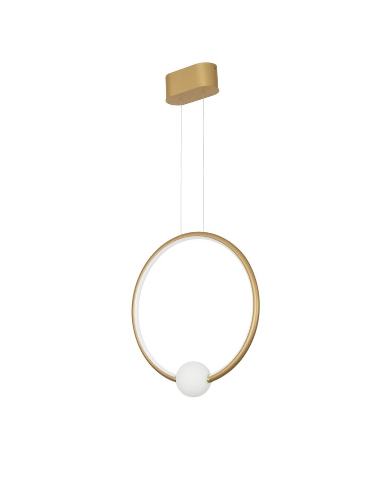 Pendant lamps - Luces Exclusivas FRIA Pendant Modern Gold and Gold Shades 1xLED max 25.6W 3000K LE42965 - product kolory-swiatla.pl 1