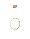 Luces Exclusivas FRIA Pendant Modern Gold and Gold Shades 1xLED max 25.6W 3000K LE42965