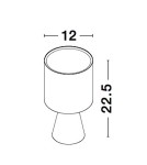 Nightlights - Luces Exclusivas IBAGUE Table white 1xE14 max 5W LE42968 - product 3