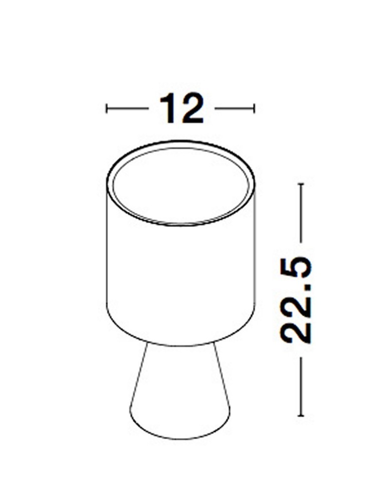 Nightlights - Luces Exclusivas IBAGUE Table white 1xE14 max 5W LE42968 - product kolory-swiatla.pl 3
