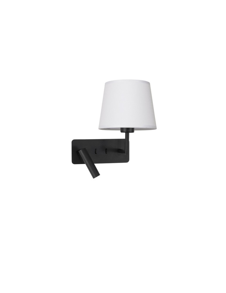 Wall lamps - Luces Exclusivas BIRUACA Wall-mounted Modern Black 1xLED, E27 max 15W 3000K LE42969 - product kolory-swiatla.pl 1