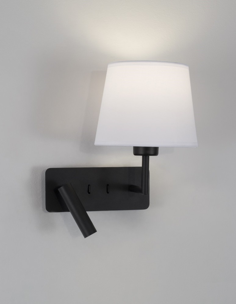 Wall lamps - Luces Exclusivas BIRUACA Wall-mounted Modern Black 1xLED, E27 max 15W 3000K LE42969 - product kolory-swiatla.pl 2