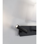 Kinkiety - Luces Exclusivas BIRUACA Ścienna Nowoczesna czarny 1xLED, E27 max 15W 3000K LE42969 - produkt 3