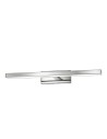 Luces Exclusivas JAMUNDI Wall Bathroom IP44 silver and silver shades 1xLED max 12W 3000K LE42970