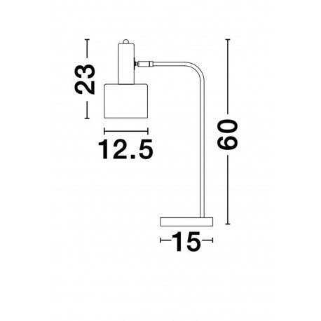 Luces Exclusivas FRESNILLO Stołowa złoty i odcienie złota 1xE27 max 12W LE42971