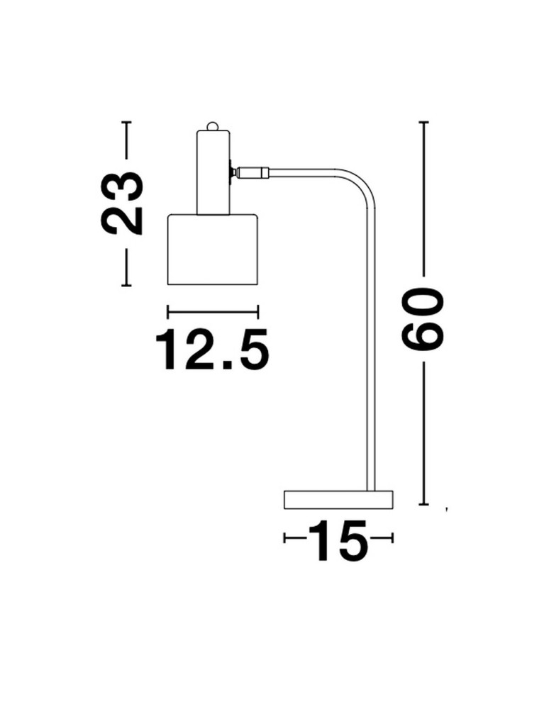 Desk lamps - Luces Exclusivas FRESNILLO Table Gold and Shades of Gold 1xE27 max 12W LE42972 - product kolory-swiatla.pl 4