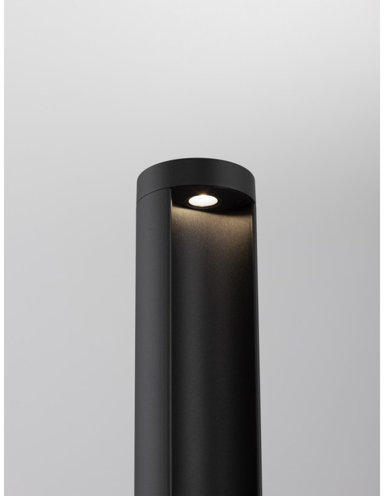 Lampy ogrodowe stojące - Luces Exclusivas MOROLEON Zewnętrzna Stojąca IP54 czarny 1xLED max 8,5W 3000K LE71491 - produkt kolory-swiatla.pl 2