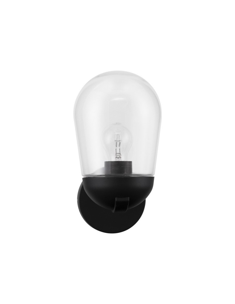 Outdoor wall lamps - Luces Exclusivas JUCHITAN Outdoor Wall Mounted IP54 grey and shades of grey 1xE27 max 12W LE71502 - product kolory-swiatla.pl 1