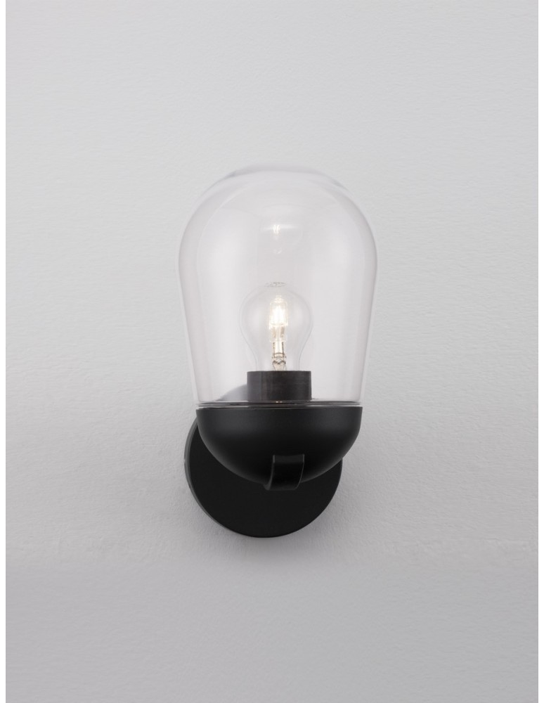 Kinkiety zewnętrzne - Luces Exclusivas JUCHITAN Zewnętrzna Ścienna IP54 szary i odcienie szarości 1xE27 max 12W LE71502 - produkt kolory-swiatla.pl 2