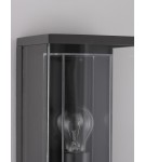 Outdoor wall lamps - Luces Exclusivas CHETUMAL Outdoor Wall Mounted IP65 anthracite 1xE27 max 12W LE71508 - product 3