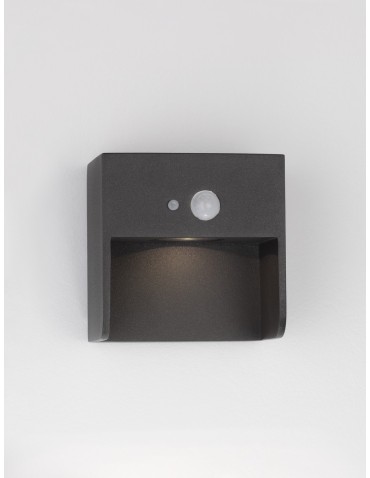 Luces Exclusivas TLAXCALA Zewnętrzna Ścienna IP65 antracyt 1xLED max 2W 3000K LE71514 - produkt 2