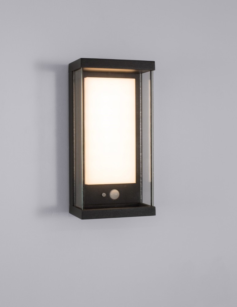 Solar lamps - Luces Exclusivas BETANCOURT Outdoor Wall Mount IP65 anthracite 1xLED max 1.5W 3000K LE71551 - product kolory-swiatla.pl 2
