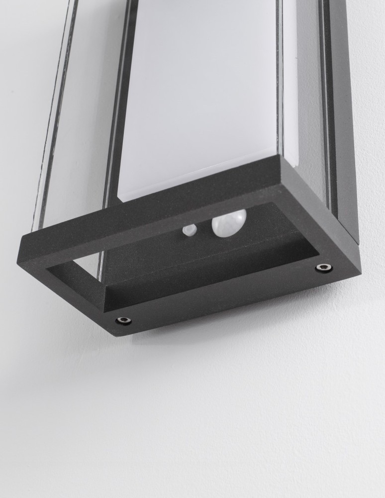 Solar lamps - Luces Exclusivas BETANCOURT Outdoor Wall Mount IP65 anthracite 1xLED max 1.5W 3000K LE71551 - product kolory-swiatla.pl 3