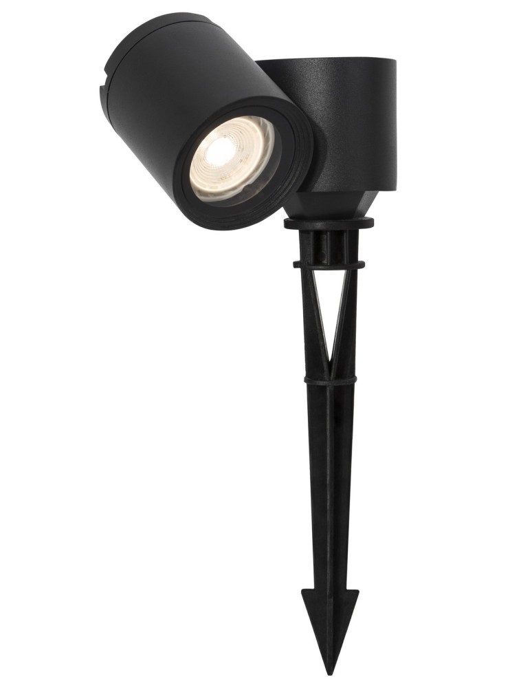 Lampy ogrodowe wbijane w ziemię (z klinem) - Luces Exclusivas MEJORADA Zewnętrzna Stojąca IP54 czarny 1xGU10 max 7W LE71558 - produkt kolory-swiatla.pl 2