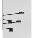 Pendant lamps - Luces Exclusivas ABEL Pendant Modern Black 8xLED max 40W 3000K LE43205. - product 2