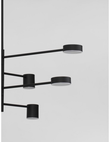 Luces Exclusivas ABEL Wisząca Nowoczesna czarny 8xLED max 40W 3000K LE43205 - produkt 2