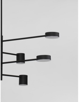 Luces Exclusivas ABEL Wisząca Nowoczesna czarny 8xLED max 40W 3000K LE43205 - produkt 2