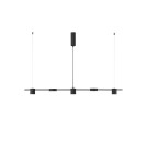 Pendant lamps - Luces Exclusivas ABEL Pendant Modern Black 5xLED max 29W 3000K LE43206 - product 1