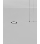 Lampy wiszące - Luces Exclusivas ABOT Wisząca Nowoczesna czarny 2xLED max 19W 3000K LE43207 - produkt 2