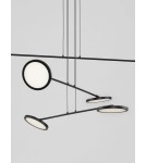 Lampy wiszące - Luces Exclusivas ABOT Wisząca Nowoczesna czarny 6xLED max 49W 3000K LE43208 - produkt 3