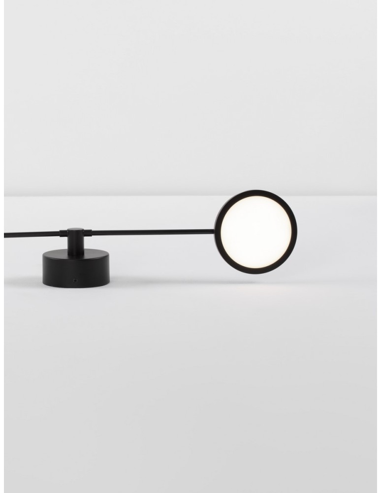 Wall lamps - Luces Exclusivas ABOT Wall-mounted Modern Black 2xLED max 19W 3000K LE43209 - product kolory-swiatla.pl 3