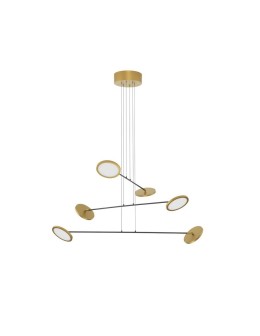 Luces Exclusivas ABOT Wisząca Nowoczesna czarny 6xLED max 47W 3000K LE43211