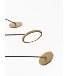 Pendant lamps - Luces Exclusivas ABOT Pendant Modern Black 6xLED max 47W 3000K LE43211 - product 2
