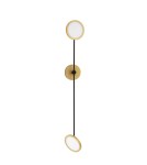 Wall lamps - Luces Exclusivas ABOT Wall-mounted Modern Black 2xLED max 18W 3000K LE43212. - product 1