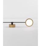 Wall lamps - Luces Exclusivas ABOT Wall-mounted Modern Black 2xLED max 18W 3000K LE43212. - product 3