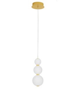 Luces Exclusivas ADAN Pendant Modern Gold and shades of gold 1xLED max LE43215