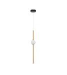 Pendant lamps - Luces Exclusivas AGIL Pendant Modern Gold and shades of gold 1xLED max 14W 3000K LE43220 - product 1