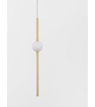 Pendant lamps - Luces Exclusivas AGIL Pendant Modern Gold and shades of gold 1xLED max 14W 3000K LE43220 - product 4