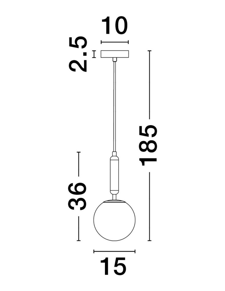 Single pendant lamps - Luces Exclusivas AGRO Pendant Modern Gold and Gold Shades 1xE27 max 12W LE43222 - product kolory-swiatla.pl 2