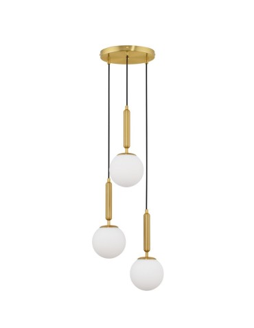 Luces Exclusivas AGRO Pendant Modern Gold and Shades of Gold 3xE27 max 12W LE43223