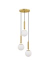 Luces Exclusivas AGRO Pendant Modern Gold and Shades of Gold 3xE27 max 12W LE43223