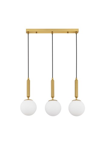 Luces Exclusivas AGRO Pendant Modern Black 3xE27 max 12W LE43225