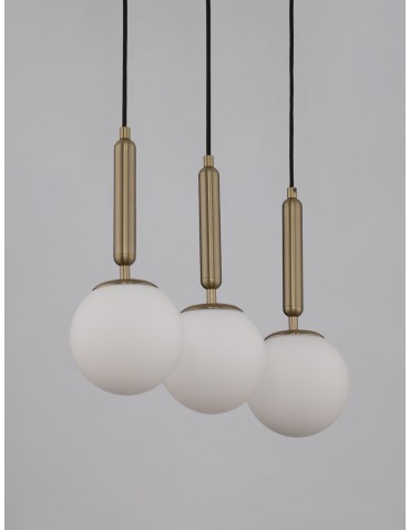 Luces Exclusivas AGRO Wisząca Nowoczesna czarny 3xE27 max 12W LE43225 - produkt 2