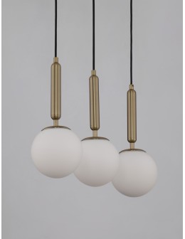 Luces Exclusivas AGRO Pendant Modern Black 3xE27 max 12W LE43225 - product 2