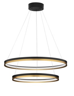 Luces Exclusivas BANE Pendant Modern Black 2xLED max 98W 3000K LE43226